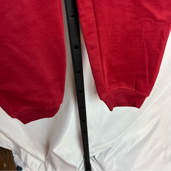True Religion Red and Gold Logo Jogger Sweatpants, size XL - Picture 6 of 8